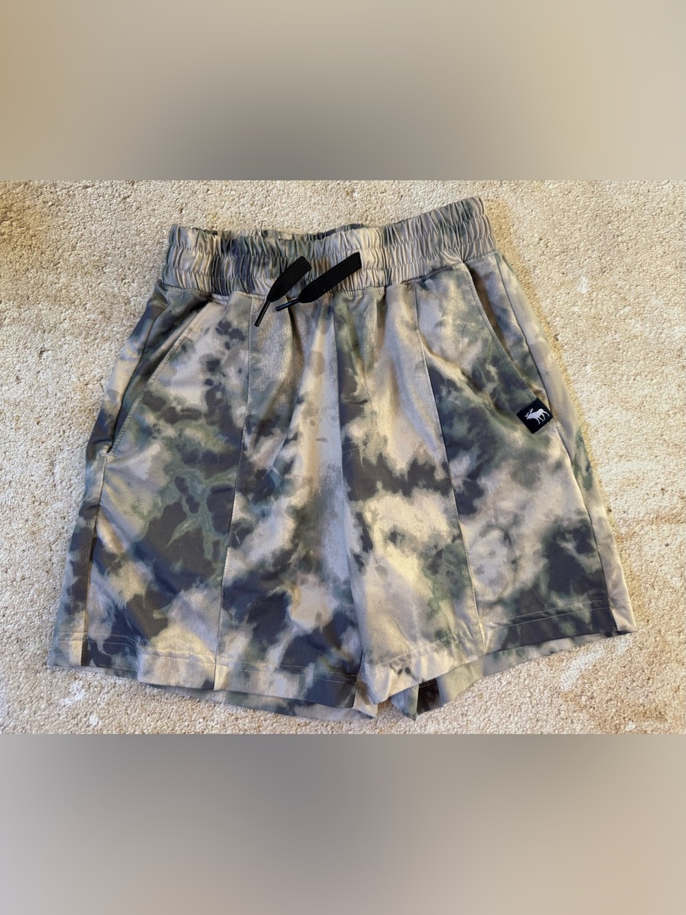 Abercrombie Kids Tie Dye Active Shorts 7/8